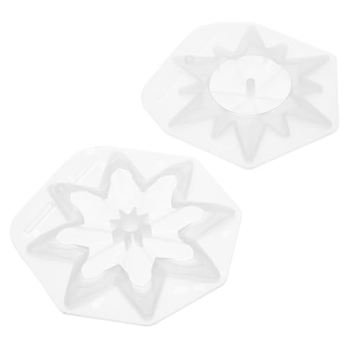 PartyKindom 2 Stück Teiliges Silikonform für Weihnachten Schneeflocken Design Wiederverwendbare Epoxidharz Gießformen für DIY Handwerksprojekte und Winterliche Dekorationen PartyKindom 2 Stück Teiliges Silikonform für Weihnachten Schneeflocken Design Wiederverwendbare Epoxidharz Gießformen für DIY Handwerksprojekte und Winterliche Dekorationen von PartyKindom