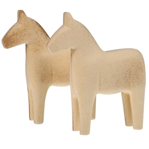 PartyKindom 2 Stück Unvollendete Holzpferd Dekoration Mini DIY Pferdefigur aus Holz zum Bemalen Kreative Handgefertigte Tierdeko für Party und Zimmergestaltung PartyKindom 2 Stück Unvollendete Holzpferd Dekoration Mini DIY Pferdefigur aus Holz zum Bemalen Kreative Handgefertigte Tierdeko für Party und Zimmergestaltung von PartyKindom