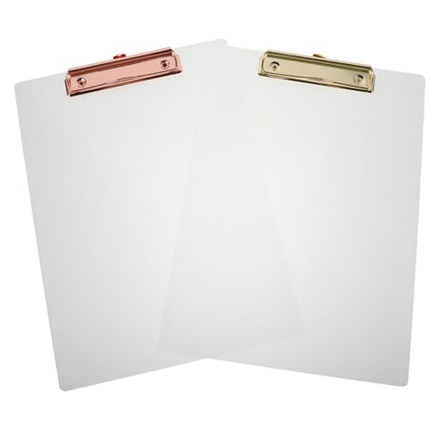 PartyKindom 2 Stück transparenter Ordner Clips Clips Organisator von Rechtsdokumenten Klemmbrett-Clip Papier -Memo -Halter Büro-Klemmbrett übersichtliche Zwischenablage Manager-Ordner Plastik PartyKindom 2 Stück transparenter Ordner Clips Clips Organisator von Rechtsdokumenten Klemmbrett-Clip Papier -Memo -Halter Büro-Klemmbrett übersichtliche Zwischenablage Manager-Ordner Plastik von PartyKindom