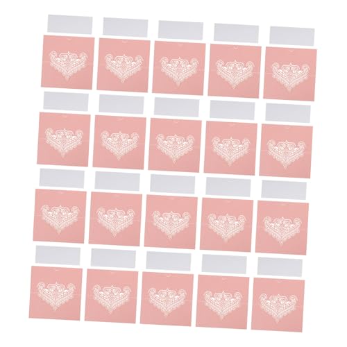 PartyKindom 20 Stück Dreidimensionale Tischkarten aus Papier mit Spitzenmuster Praktische Platzkarten für Hochzeit Party Geburtstag Namenskarten zur Tischdekoration PartyKindom 20 Stück Dreidimensionale Tischkarten aus Papier mit Spitzenmuster Praktische Platzkarten für Hochzeit Party Geburtstag Namenskarten zur Tischdekoration von PartyKindom
