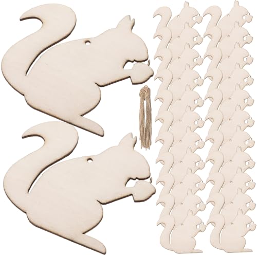 PartyKindom 20 Stück Eichhörnchen -Formdekorationen Hängendes Eichhörnchen-Geburtstagsdekorationen Ausschnitte Nüsse für Eichhörnchen Holzverzierungen Eichhörnchenfigur hölzern Beige PartyKindom 20 Stück Eichhörnchen -Formdekorationen Hängendes Eichhörnchen-Geburtstagsdekorationen Ausschnitte Nüsse für Eichhörnchen Holzverzierungen Eichhörnchenfigur hölzern Beige von PartyKindom