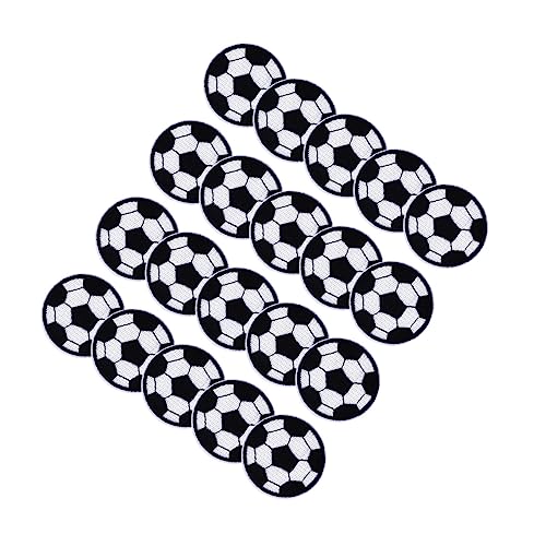 PartyKindom 20 Stück Fußball Aufnäher zum Aufbügeln Cartoon Stickerei Patches für Kleidung Taschen Schuhe und Hüte Praktische Applikationen zur Dekoration und Reparatur PartyKindom 20 Stück Fußball Aufnäher zum Aufbügeln Cartoon Stickerei Patches für Kleidung Taschen Schuhe und Hüte Praktische Applikationen zur Dekoration und Reparatur von PartyKindom