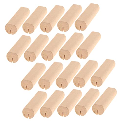 PartyKindom 20 Stück Holz Kartenhalter Teilig Kleine Tischkarten Ständer aus Naturholz Stabile Holzfuß Kartenhalter für Fotos Namenskarten und Tischdekoration bei Hochzeiten Partys und Büro PartyKindom 20 Stück Holz Kartenhalter Teilig Kleine Tischkarten Ständer aus Naturholz Stabile Holzfuß Kartenhalter für Fotos Namenskarten und Tischdekoration bei Hochzeiten Partys und Büro von PartyKindom