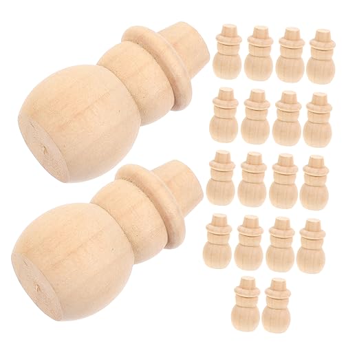 PartyKindom 20 Stück Holzfiguren zum Bemalen Unfertige Holz Peg Dolls für DIY Basteln Leichte Holz Miniaturen für Erwachsene Kreative Deko und Handwerksprojekte PartyKindom 20 Stück Holzfiguren zum Bemalen Unfertige Holz Peg Dolls für DIY Basteln Leichte Holz Miniaturen für Erwachsene Kreative Deko und Handwerksprojekte von PartyKindom