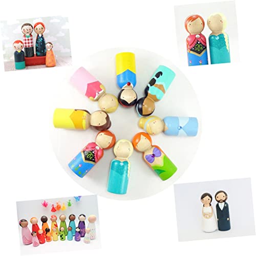 PartyKindom 20 Stück Leere Holzpuppenfiguren Malerei Ms Menschenfiguren Aus Holz Unvollendete Peg-leute Holzpuppe Bemalen Holzpflöcke Basteln Holzfiguren Holzleute Hölzern PartyKindom 20 Stück Leere Holzpuppenfiguren Malerei Ms Menschenfiguren Aus Holz Unvollendete Peg-leute Holzpuppe Bemalen Holzpflöcke Basteln Holzfiguren Holzleute Hölzern von PartyKindom