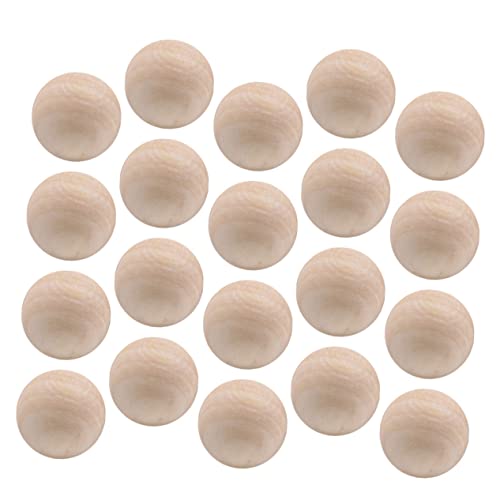 PartyKindom 20 Stück Runde Lotus Holzperlen ohne Loch Glatte Holzkugeln für DIY Malerei Basteln und Schmuckherstellung Naturholzfarbe PartyKindom 20 Stück Runde Lotus Holzperlen ohne Loch Glatte Holzkugeln für DIY Malerei Basteln und Schmuckherstellung Naturholzfarbe von PartyKindom