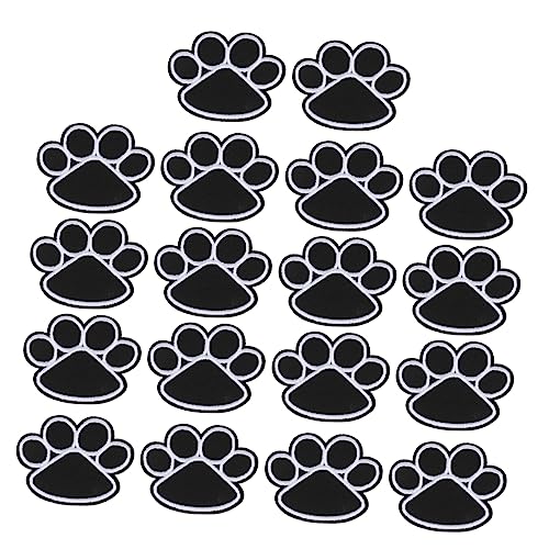 PartyKindom 20 Stück Selbstklebende Aufkleber Abzeichen Annähen Motivapplikation Flecken Diy Patches Applikation Welpenpfotenabziehbilder Bestickt Applikationen Hunde Haustiere Schwarz Stoff PartyKindom 20 Stück Selbstklebende Aufkleber Abzeichen Annähen Motivapplikation Flecken Diy Patches Applikation Welpenpfotenabziehbilder Bestickt Applikationen Hunde Haustiere Schwarz Stoff von PartyKindom