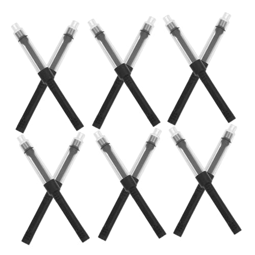 PartyKindom 20 Stück Teiliges Nachfüllbarer Kunststoff Tinten für Füllfederhalter Universeller Push Pull Absorber mit Auslaufsicherem Design Langlebig und Flexibel für Schule Büro und Reisen PartyKindom 20 Stück Teiliges Nachfüllbarer Kunststoff Tinten für Füllfederhalter Universeller Push Pull Absorber mit Auslaufsicherem Design Langlebig und Flexibel für Schule Büro und Reisen von PartyKindom
