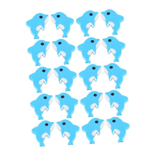 PartyKindom 20 Stück Teiliges Niedliche Kleine Delfin-radiergummis für Bunte Radierer als Schulpreise und Schreibtischdekoration für Junge Mädchen und Schüler PartyKindom 20 Stück Teiliges Niedliche Kleine Delfin-radiergummis für Bunte Radierer als Schulpreise und Schreibtischdekoration für Junge Mädchen und Schüler von PartyKindom