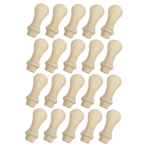 PartyKindom 20 Stück Teiliges Stamp Replacement Handles aus Holz Vielseitige Siegelstempelgriffe in Retro Installieren und Austauschbar für Wachssiegel und Briefumschläge DIY Zubehör für PartyKindom 20 Stück Teiliges Stamp Replacement Handles aus Holz Vielseitige Siegelstempelgriffe in Retro Installieren und Austauschbar für Wachssiegel und Briefumschläge DIY Zubehör für von PartyKindom