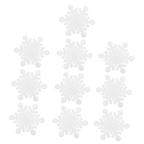 PartyKindom 20 Stück Teiliges Winter Schneeflocken Bügelbilder Bestickte Patches für Jacken Hüte und Taschen DIY Schneeflocken Applikationen mit Rückseite zum Aufbügeln Weihnachtliche PartyKindom 20 Stück Teiliges Winter Schneeflocken Bügelbilder Bestickte Patches für Jacken Hüte und Taschen DIY Schneeflocken Applikationen mit Rückseite zum Aufbügeln Weihnachtliche von PartyKindom