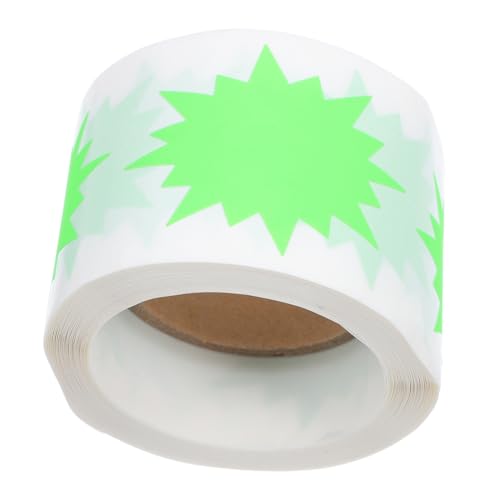 PartyKindom 200 Stück Fluoreszierende Burst Schilder für Garagenverkauf Einzelhandel und Veranstaltungen Leuchtendes Grün Selbstklebend Einfach Ablösbar PartyKindom 200 Stück Fluoreszierende Burst Schilder für Garagenverkauf Einzelhandel und Veranstaltungen Leuchtendes Grün Selbstklebend Einfach Ablösbar von PartyKindom