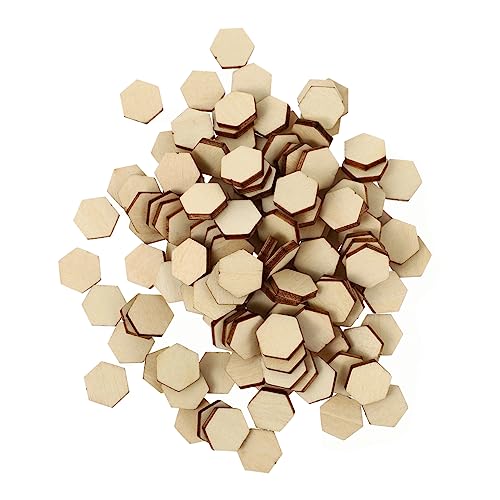 PartyKindom 200 Stück Hexagonale Holzchip -Dekorationen ästhetisch Hartholz geformt Weihnachtsdekorationen Weihnachten lose Hängendes sechseckige Dekoration kleine Bastelscheiben Hölzern PartyKindom 200 Stück Hexagonale Holzchip -Dekorationen ästhetisch Hartholz geformt Weihnachtsdekorationen Weihnachten lose Hängendes sechseckige Dekoration kleine Bastelscheiben Hölzern von PartyKindom