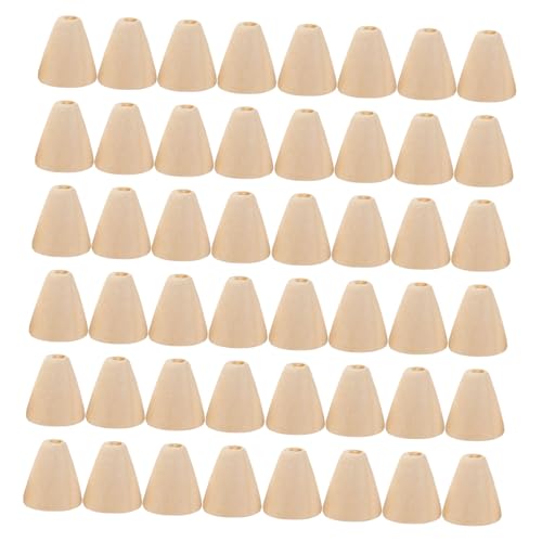 PartyKindom 200 Stück Makramee Holzperlen Schmuck Bastelperlen Kegelperlen Charms Holzperlen Mit Großem Loch DIY Schmuckperlen Holz Abstandshalter Rustikale Bauernhausperlen Holz PartyKindom 200 Stück Makramee Holzperlen Schmuck Bastelperlen Kegelperlen Charms Holzperlen Mit Großem Loch DIY Schmuckperlen Holz Abstandshalter Rustikale Bauernhausperlen Holz von PartyKindom