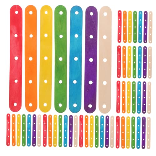 PartyKindom 200 Stück Regenbogen Eisstiele mit Löchern für Bastelprojekte Geeignet für Erwachsene für Kreative und Diy Arbeiten PartyKindom 200 Stück Regenbogen Eisstiele mit Löchern für Bastelprojekte Geeignet für Erwachsene für Kreative und Diy Arbeiten von PartyKindom