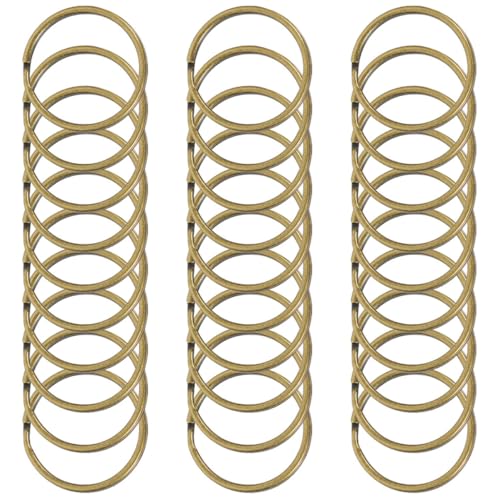 PartyKindom 200 Stück Runde Schlüsselringe aus Eisenlegierung Robuste DIY Schlüsselanhänger Ringe für Basteln Vielseitige Metall schlüsselringe in Retro bronze zum Befestigen von Anhängern PartyKindom 200 Stück Runde Schlüsselringe aus Eisenlegierung Robuste DIY Schlüsselanhänger Ringe für Basteln Vielseitige Metall schlüsselringe in Retro bronze zum Befestigen von Anhängern von PartyKindom