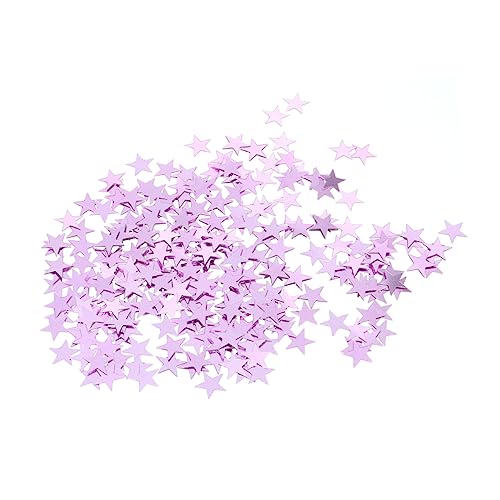 PartyKindom 2000 Stück Pentagramm Konfetti Glitzer-sterntisch Party Dekoration Deko-accessoire Streusel Zum Dekorieren Von Kuchen Mädchen Funkeln Sterne Aufdecken Festival Glücklich Rosa PartyKindom 2000 Stück Pentagramm Konfetti Glitzer-sterntisch Party Dekoration Deko-accessoire Streusel Zum Dekorieren Von Kuchen Mädchen Funkeln Sterne Aufdecken Festival Glücklich Rosa von PartyKindom