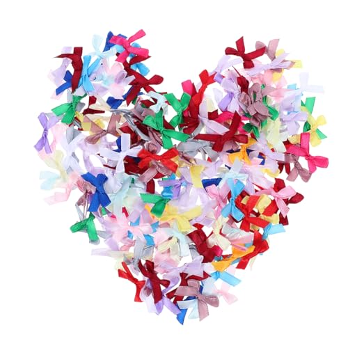 PartyKindom 200Stücke Puppenfliegen und Geschenkbänder Mischfarben Handgemachte Schleifen für Partydeko und Geschenkverpackungen für Weihnachts und Festtagsdekoration PartyKindom 200Stücke Puppenfliegen und Geschenkbänder Mischfarben Handgemachte Schleifen für Partydeko und Geschenkverpackungen für Weihnachts und Festtagsdekoration von PartyKindom