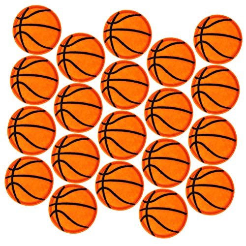 PartyKindom 20Stücke Basketball Patches für Kleidung Selbstklebende Flicken zur Dekoration und Reparatur Hochwertige Stoffabzeichen für DIY Kleidungsstücke für Designs PartyKindom 20Stücke Basketball Patches für Kleidung Selbstklebende Flicken zur Dekoration und Reparatur Hochwertige Stoffabzeichen für DIY Kleidungsstücke für Designs von PartyKindom