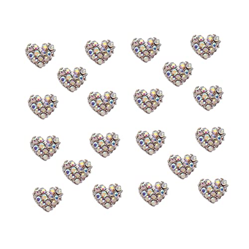 PartyKindom 20Stücke Nagelaufkleber Glitzernde Nail Art Dekoration für Nageldesigns Einfach Aufzutragen Partys und Besondere Anlässe DIY Nail Art Zubehör PartyKindom 20Stücke Nagelaufkleber Glitzernde Nail Art Dekoration für Nageldesigns Einfach Aufzutragen Partys und Besondere Anlässe DIY Nail Art Zubehör von PartyKindom