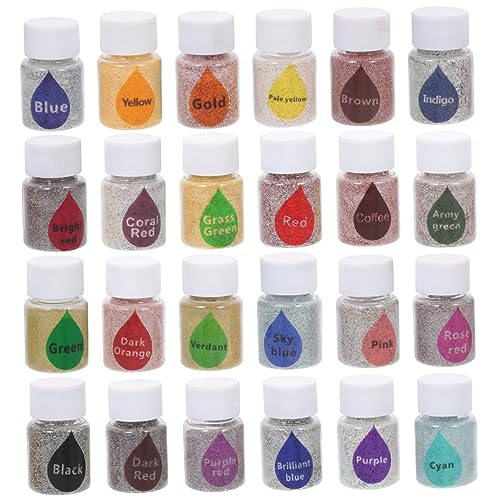 PartyKindom 24 Stück Teiliges Tie Dye Pulver Set für Kreative DIY Stofffärbung Bunte Pigmente für Erwachsene für Kleidungsstücke und Bastelprojekte PartyKindom 24 Stück Teiliges Tie Dye Pulver Set für Kreative DIY Stofffärbung Bunte Pigmente für Erwachsene für Kleidungsstücke und Bastelprojekte von PartyKindom
