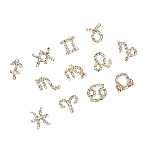 PartyKindom 24Stücke Nagel Charms mit Strass Nagel Dekorationen für DIY Nagelkunst für Maniküre und Feste PartyKindom 24Stücke Nagel Charms mit Strass Nagel Dekorationen für DIY Nagelkunst für Maniküre und Feste von PartyKindom