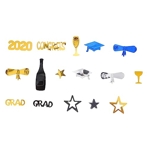 PartyKindom 2Packungen Abschlussfeier Pailletten Konfetti Karten Glitzernde Dekoration für Graduierungsfeiern Tischkonfetti für Festliche PartyKindom 2Packungen Abschlussfeier Pailletten Konfetti Karten Glitzernde Dekoration für Graduierungsfeiern Tischkonfetti für Festliche von PartyKindom