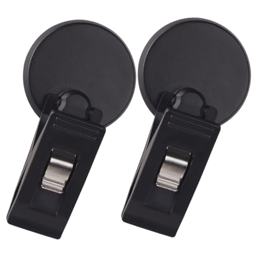 PartyKindom 2Stücke Auto Parkscheinhalter Clips Selbstklebende Klemmen für Ticketkarten Materialien Vielseitige Aufbewahrungslösung für Auto und Sicher Einfache von PartyKindom