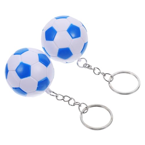 PartyKindom 2Stücke Fußball Schlüsselanhänger Kreative und Geschenkideen für Kinderpartys Schulkarneval und Fußball Mitgebsel Langlebig und Stylisch PartyKindom 2Stücke Fußball Schlüsselanhänger Kreative und Geschenkideen für Kinderpartys Schulkarneval und Fußball Mitgebsel Langlebig und Stylisch von PartyKindom