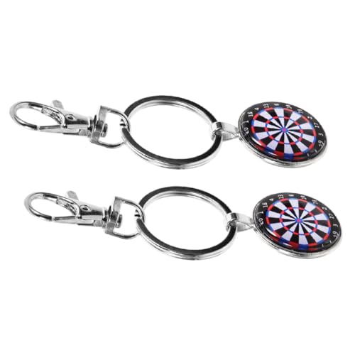PartyKindom 2Stücke Vintage Dartscheiben Schlüsselanhänger Aus Metall Sportmotiv Dartscheiben Zielanhänger Retro Dartboard Pendants Für Schlüsselbund Für Fans PartyKindom 2Stücke Vintage Dartscheiben Schlüsselanhänger Aus Metall Sportmotiv Dartscheiben Zielanhänger Retro Dartboard Pendants Für Schlüsselbund Für Fans von PartyKindom
