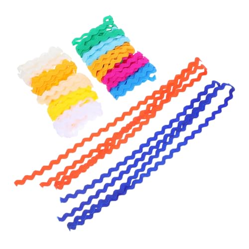 PartyKindom 2Stücke Wellenband Geschenkverpackungsband Farben Mehrfarbiges Dekoband für Hochzeiten Partys und DIY Bastelarbeiten Geschenkstreifen für Projekte PartyKindom 2Stücke Wellenband Geschenkverpackungsband Farben Mehrfarbiges Dekoband für Hochzeiten Partys und DIY Bastelarbeiten Geschenkstreifen für Projekte von PartyKindom