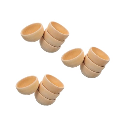PartyKindom 3 Sätze Teiliges Set Unbemalte Holzschalen Für Diy Holzspielzeug Zur Kreativen Gestaltung Und Dekoration Für Bastelprojekte Und Spielspaß 4 Stück * 3 PartyKindom 3 Sätze Teiliges Set Unbemalte Holzschalen Für Diy Holzspielzeug Zur Kreativen Gestaltung Und Dekoration Für Bastelprojekte Und Spielspaß 4 Stück * 3 von PartyKindom