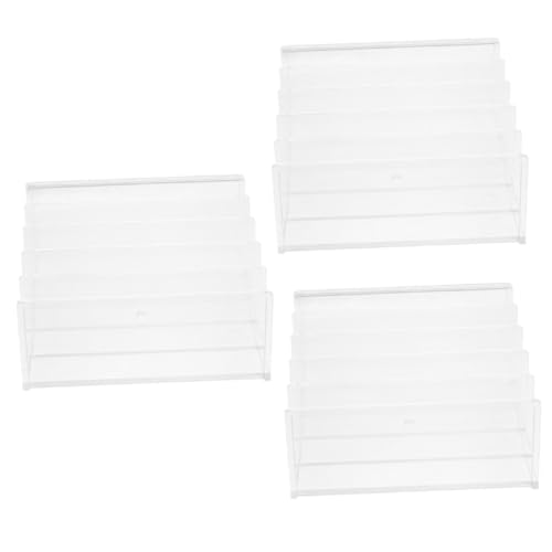 PartyKindom 3 Stück Bücherregal aus Acryl Wiederverwendbarer Buchhalter Stilvoller Schreibtisch Organizer für Büro Schule und Bibliothek Praktischer Buchstützen für Ordnung und Stabilität PartyKindom 3 Stück Bücherregal aus Acryl Wiederverwendbarer Buchhalter Stilvoller Schreibtisch Organizer für Büro Schule und Bibliothek Praktischer Buchstützen für Ordnung und Stabilität von PartyKindom