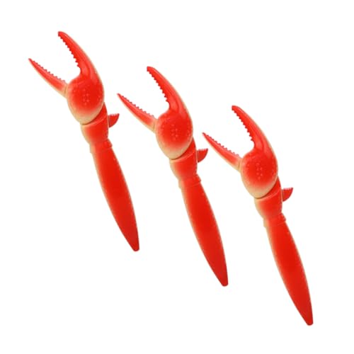 PartyKindom 3 Stück Kugelschreiber mit Glatter Mine Ergonomisch Geformt Lustiges Hummer Krallen Design Langlebiger Schreibtisch Stift für Schule Büro und Zuhause PartyKindom 3 Stück Kugelschreiber mit Glatter Mine Ergonomisch Geformt Lustiges Hummer Krallen Design Langlebiger Schreibtisch Stift für Schule Büro und Zuhause von PartyKindom