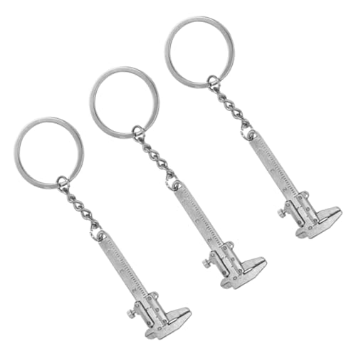 PartyKindom 3 Stück Schlüsselanhänger-Messschieber schlüsselanhänger werkzeug mini werkzeug Schultasche Bremssattel Schlüsselanhänger Schlüsselbund-Werkzeuge Taschenlehre Zinklegierung Silver PartyKindom 3 Stück Schlüsselanhänger-Messschieber schlüsselanhänger werkzeug mini werkzeug Schultasche Bremssattel Schlüsselanhänger Schlüsselbund-Werkzeuge Taschenlehre Zinklegierung Silver von PartyKindom
