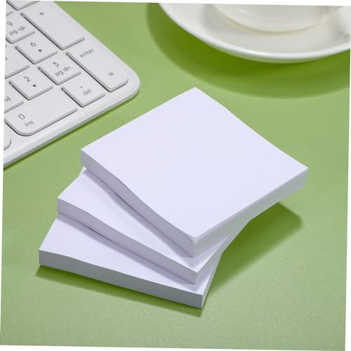 PartyKindom 3 Stück Selbstklebende Memo Pads Weiß Starke Haftung Wiederablösbar Portable Notizzettel für Büro Schule To Do Listen und Erinnerungen Vielseitige Schreibwaren für Schreibtisch PartyKindom 3 Stück Selbstklebende Memo Pads Weiß Starke Haftung Wiederablösbar Portable Notizzettel für Büro Schule To Do Listen und Erinnerungen Vielseitige Schreibwaren für Schreibtisch von PartyKindom