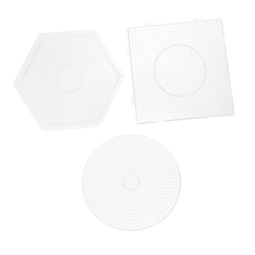 PartyKindom 3 Stück Sicherungsperle Stiftplatte Stecktafeln Vorlage Perlensteckplatten Perlen Für Perlenwerkzeug Für Handwerk Pegboard Sicherungsperlen Steckbrett PartyKindom 3 Stück Sicherungsperle Stiftplatte Stecktafeln Vorlage Perlensteckplatten Perlen Für Perlenwerkzeug Für Handwerk Pegboard Sicherungsperlen Steckbrett von PartyKindom