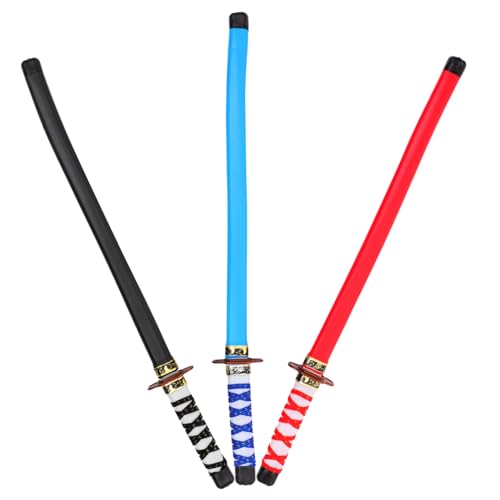 PartyKindom 3 Stück Teiliges Schwertspielzeug Japanische Cosplay Requisiten für Geburtstagsfeiern Outdoor Spiele Leicht und Sicher für Jahren PartyKindom 3 Stück Teiliges Schwertspielzeug Japanische Cosplay Requisiten für Geburtstagsfeiern Outdoor Spiele Leicht und Sicher für Jahren von PartyKindom