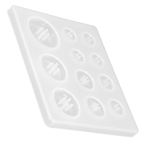 PartyKindom 3 Stück Teiliges Silikonform für Bastelknöpfe Wiederverwendbare Langlebige Gießformen für Epoxidharz Vielseitig Einsetzbar für Kleidung Taschen und DIY Dekorationen von PartyKindom