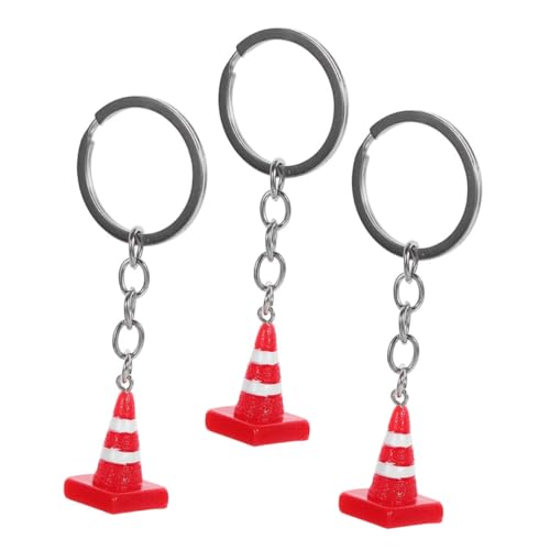 PartyKindom 3 Stück Verkehrspolizei Schlüsselanhänger Geldbörsen Schlüsselanhänger Universal Schlüsselanhänger Kreuz Schlüsselanhänger Großpackung Schlüsselkappenabzieher Süßer von PartyKindom