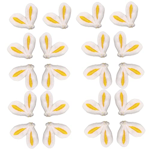 PartyKindom 30 Stück Hasenohren Haarschmuck Klein Basteln Häschen-haarspangen- Party Haarzubehör Dekoration Roger Hasenohr Für Haarspange Für Haarschmuck Für Diy Reiz Yellow Stoff PartyKindom 30 Stück Hasenohren Haarschmuck Klein Basteln Häschen-haarspangen- Party Haarzubehör Dekoration Roger Hasenohr Für Haarspange Für Haarschmuck Für Diy Reiz Yellow Stoff von PartyKindom