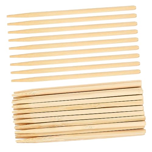 PartyKindom 30 Stück Kratzmalerei Bambusstift Kratzer Zeichnung Kratzmalstifte bunt Farbstift Kratzen zeichnen Holzstäbchen Zeichenstöcke kratzen kratzen Zeichenstöcke hölzern Beige von PartyKindom