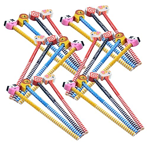 PartyKindom 30 Stück Teiliges Kinderstifte mit Radiergummi Glatte Schreibbleistifte mit Niedlichen Cartoon Motiven Bruchfeste Minen für Schule Zuhause und Kreative Zeichnungen PartyKindom 30 Stück Teiliges Kinderstifte mit Radiergummi Glatte Schreibbleistifte mit Niedlichen Cartoon Motiven Bruchfeste Minen für Schule Zuhause und Kreative Zeichnungen von PartyKindom