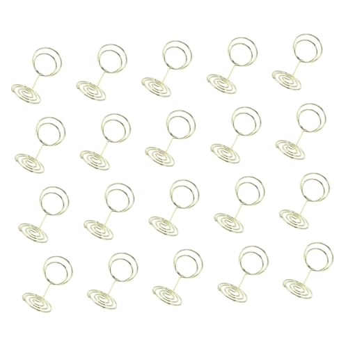 PartyKindom 30 Stück Teiliges Metall Kartenhalter Rund mit Sockel Stabile Tischkartenhalter für Tischnummern Memo und Namenskarten für Hochzeit Party und Bürodekoration PartyKindom 30 Stück Teiliges Metall Kartenhalter Rund mit Sockel Stabile Tischkartenhalter für Tischnummern Memo und Namenskarten für Hochzeit Party und Bürodekoration von PartyKindom