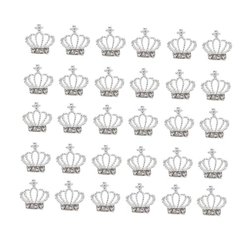 PartyKindom 30 Stück Teiliges Nagelschmuck mit Eleganten Strasssteinen aus Hochwertiger Legierung Glänzende Nail Art Charms für Kreative Maniküre für Partys und Festivals PartyKindom 30 Stück Teiliges Nagelschmuck mit Eleganten Strasssteinen aus Hochwertiger Legierung Glänzende Nail Art Charms für Kreative Maniküre für Partys und Festivals von PartyKindom