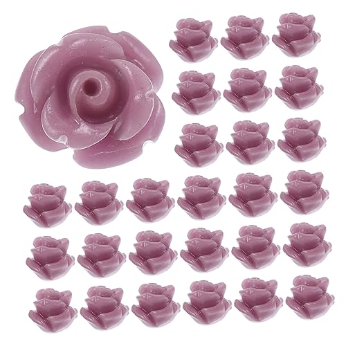 PartyKindom 30 Stück Teiliges Resin Blütenperlen für Schmuckherstellung Leichte DIY Perlen für Armbänder Halsketten Vielseitig Verwendbare Blumencharms in Lila für Bastelprojekte PartyKindom 30 Stück Teiliges Resin Blütenperlen für Schmuckherstellung Leichte DIY Perlen für Armbänder Halsketten Vielseitig Verwendbare Blumencharms in Lila für Bastelprojekte von PartyKindom