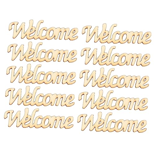 PartyKindom 30 Stück Unfertige Holz Welcome Buchstaben zum Basteln DIY Holzscheiben für Hochzeiten Feste und Kreative Dekorationen PartyKindom 30 Stück Unfertige Holz Welcome Buchstaben zum Basteln DIY Holzscheiben für Hochzeiten Feste und Kreative Dekorationen von PartyKindom