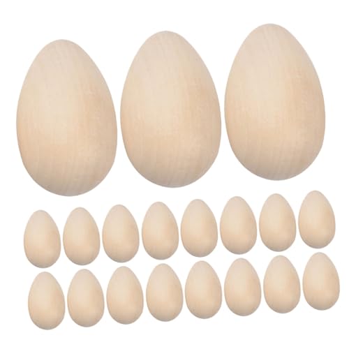 PartyKindom 30 Stück eierimitationen aus holz natürlich Handwerk Schüttgut Simulationsei für Party unfertige Holzeier Holzei für Party gefälschtes Ei Eierhölzer Eierdekorationen Beige PartyKindom 30 Stück eierimitationen aus holz natürlich Handwerk Schüttgut Simulationsei für Party unfertige Holzeier Holzei für Party gefälschtes Ei Eierhölzer Eierdekorationen Beige von PartyKindom