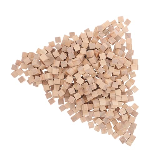 PartyKindom 300 Stück Quadratische Holzwürfel Zum Basteln, 10 Mm, Unbehandelter Holzwürfel – Holzblöcke, Bastelrohling Für Bastelliebhaber, Babypartys, Hellgelb PartyKindom 300 Stück Quadratische Holzwürfel Zum Basteln, 10 Mm, Unbehandelter Holzwürfel – Holzblöcke, Bastelrohling Für Bastelliebhaber, Babypartys, Hellgelb von PartyKindom