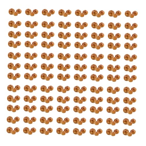 PartyKindom 300 Stück Runde Holzperlen Gestreifte Natürliche Holzperlen mit Präzisen Löchern für DIY Schmuck Makramee Armbänder Haarschmuck und Bastelprojekte von PartyKindom